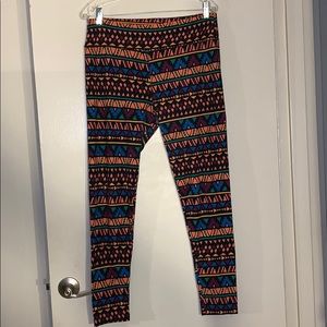 LuLaRoe Aztec/Tribal leggings